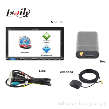 Hot! ! High Quality Special GPS Navigation Box for Alpine